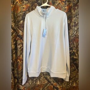 Mens Lux quarter zip- PRICE FIRM
